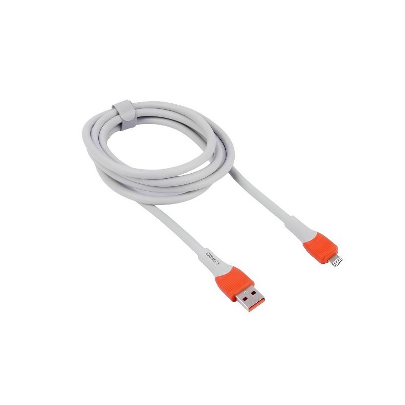 LS602 C - Cable USB - C 2m Gris (Fast Charging 30W & Data Cable)