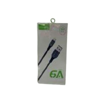 X62 IOS - Cable USB - IOS Led Nylon 6A 1m Noir