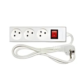 Rallonge 3M avec 3 trous AIFIFA