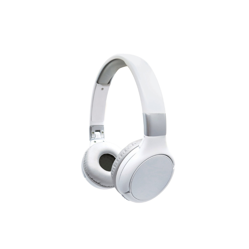 HM05-Casque Bluetooth sans fil Headware Fashion Blanc
