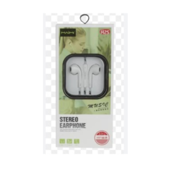 H2S - Ecouteur Stereo AUX Blanc