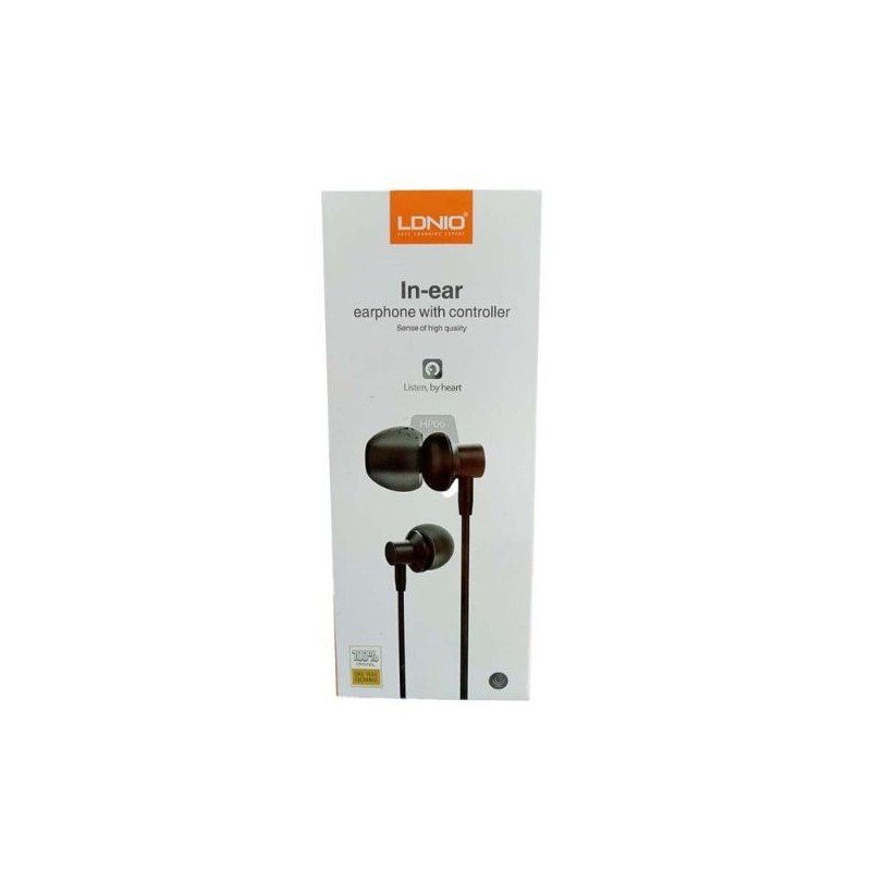 HP06 - Ecouteur In Ear avec Controlleur noir