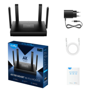 Router Wi-Fi AX1500 Gigabit Wi-Fi 6 WR1500