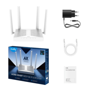 Routeur Wi-Fi AX3000 Gigabit Wi-Fi 6 Mesh Routeur WR3000E