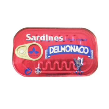 Sardines à l'huile végétale...