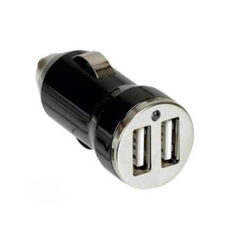CC111 - Chargeur allume cigare Dual USB2.4A Doré