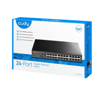 Switch 24 Port Gigabit Switch Metal GS1024