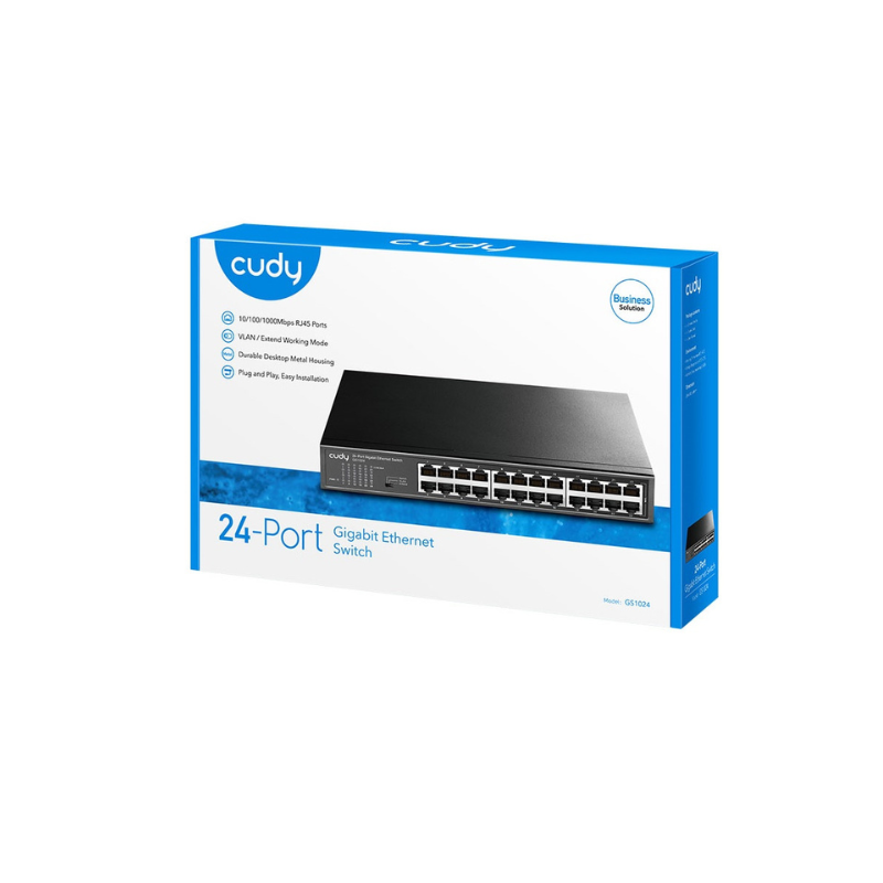 Switch 24 Port Gigabit Switch Metal GS1024