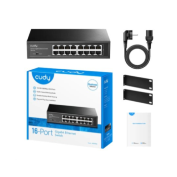 Switch 16 Port Gigabit Switch Métal GS1016