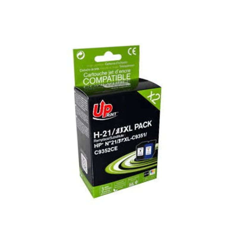 Cartouche Compatible HP 21XL Noir