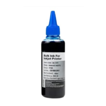 Encre 100ml HP - Canon - Lexmark - Brother - Cyan