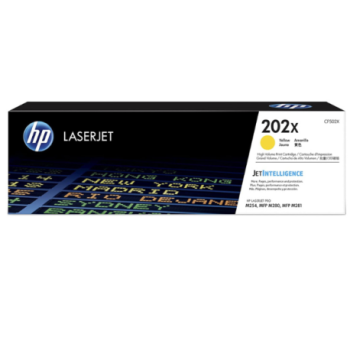 Toner HP 202X ou Canon CF502X Yellow