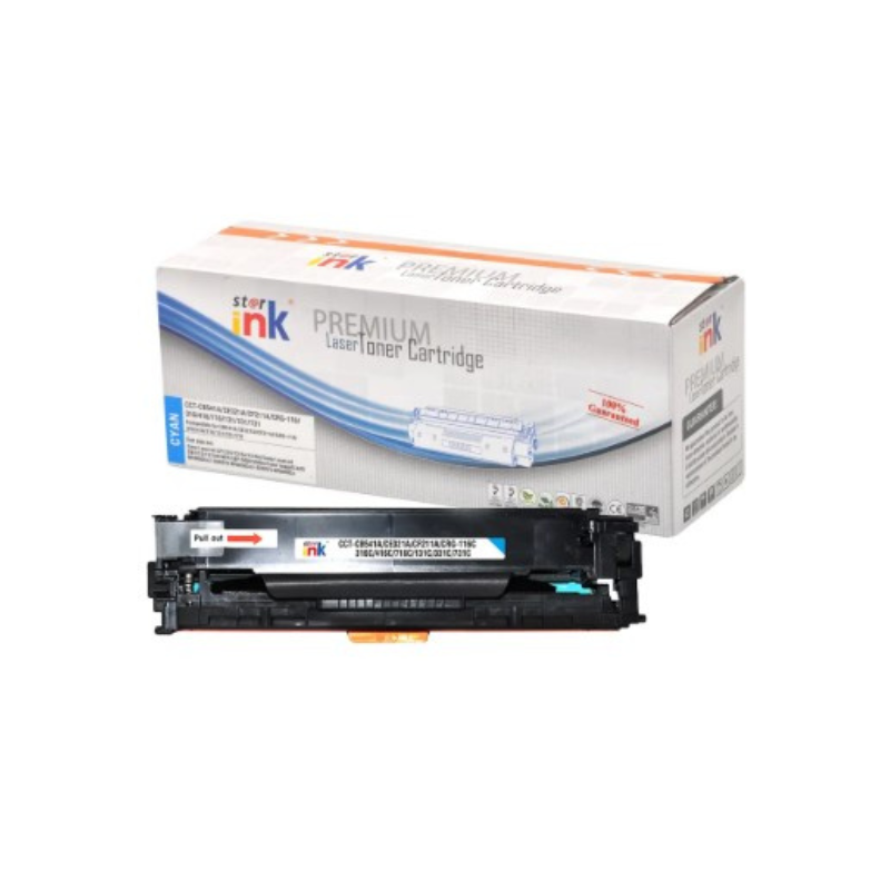 Toner HP CB541A / CE321A / CF211A ou Canon 731 / 716 Cyan
