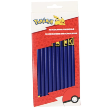 CRAYONS DE COULEUR POKÉMON (PACK DE 12) BF7-115