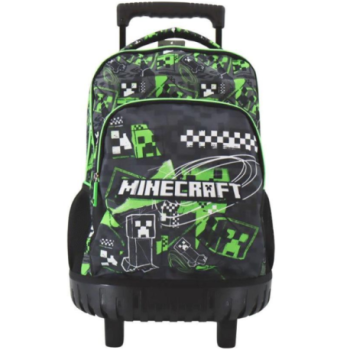 TROLLEY MINECRAFT NOIR ET VERT BF7-73