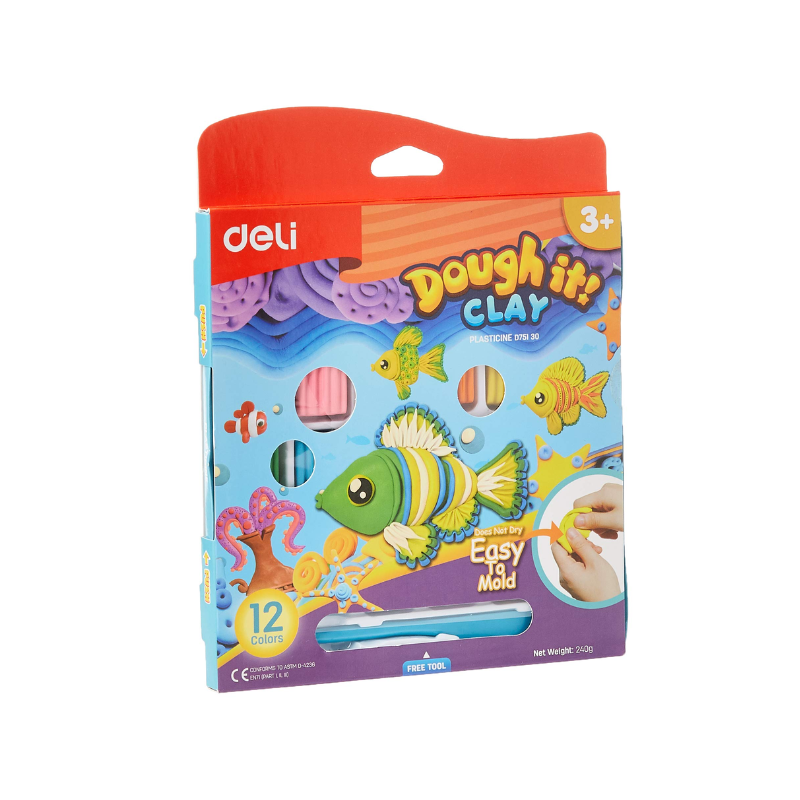 PLASTILINE 240g | PLASTICINE DED75130