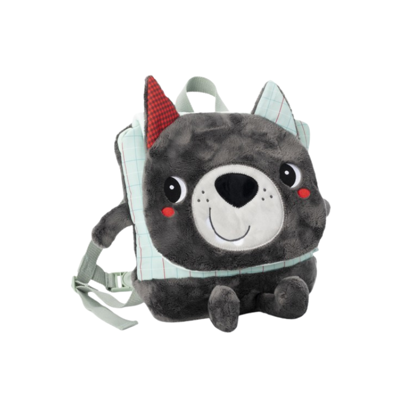 CARTABLE | SAC À DOS ENFANT [LOUP GRIS]