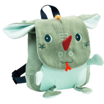 CARTABLE | SAC À DOS ENFANT RHINOCÉROS VERT