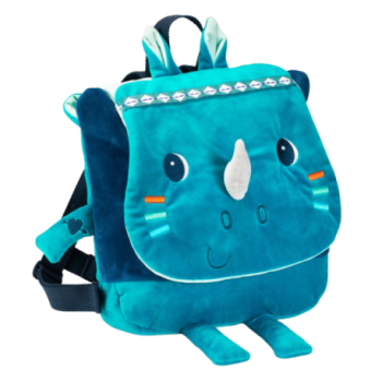 CARTABLE | SAC À DOS ENFANT RHINOCÉROS BLEU