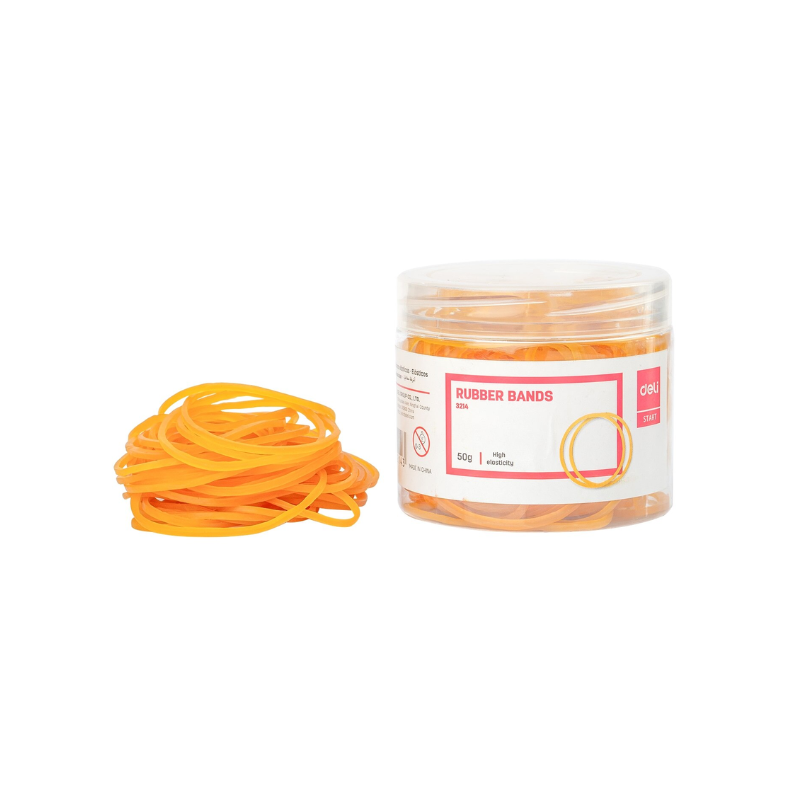 ÉLASTIQUE DE BUREAU 50G YELOW | ELASTIC DE3214