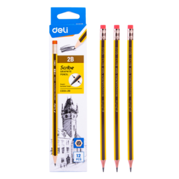 CRAYON DE GRAPHITE 28 YELLOW | GRAPHITE PENCIL DEC0042B