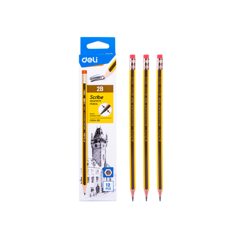 CRAYON DE GRAPHITE 28 YELLOW | GRAPHITE PENCIL DEC0042B
