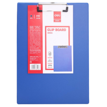 PRESSE-PAPIER A4 BLUE | CLIP BOARD DE38154A