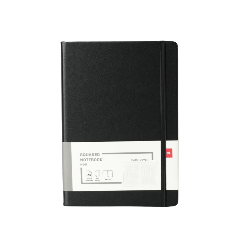 BLOC-NOTES BLACK | NOTEBOOK DEN001