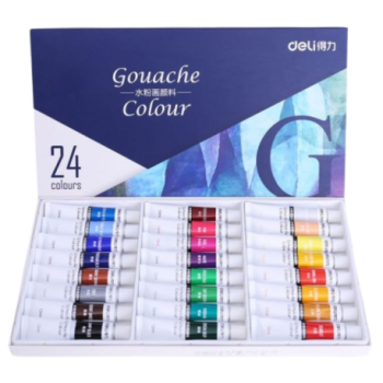 GOUACHE 24 CLRS 12 ML | GOUACHE DE73855