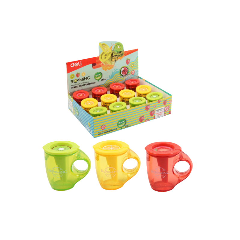 TAILLE-CRAYON 2 HOLES ASS | PENCIL SHARPENER DE0551