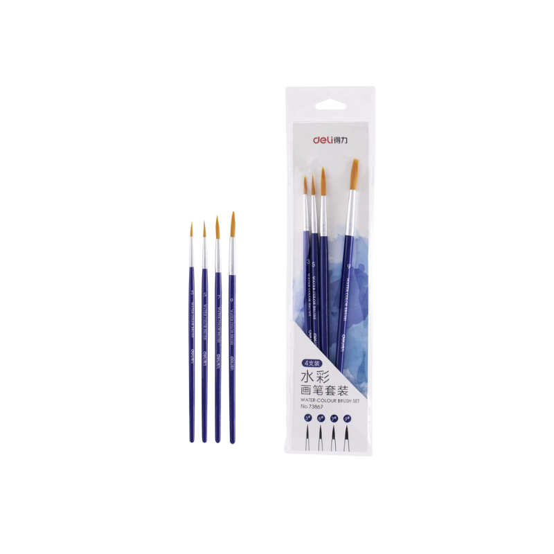 ENSEMBLE DE PINCEAUX N°3-5-7-9 |BRUSH SET DE73867