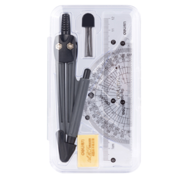 TROUSSE DE COMPAS AVEC REGLE | COMPASS SET DE79524
