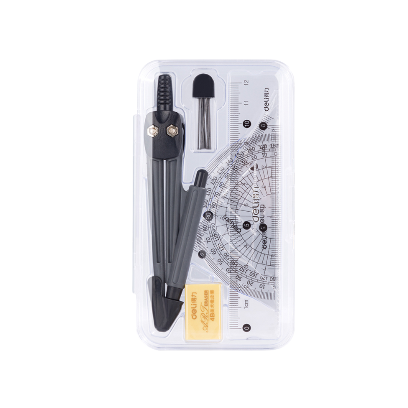 TROUSSE DE COMPAS AVEC REGLE | COMPASS SET DE79524