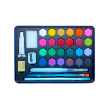 PEINTURE AQUARELLE 24CLRS | WATER COLOR DE7393624