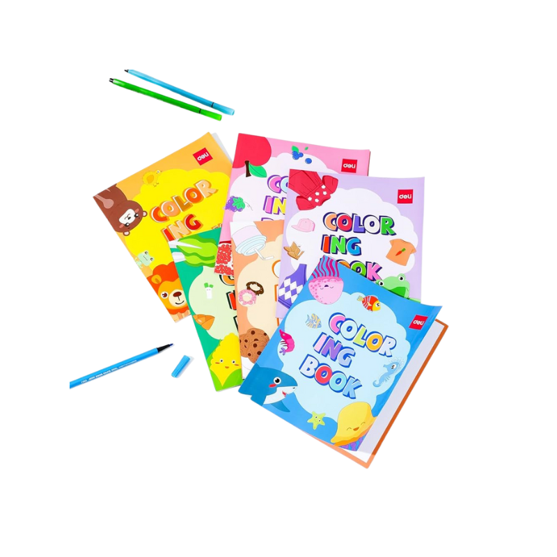 LIVRE DE COLORIAGE 210*180MM | PAINTING BOOK DEN044