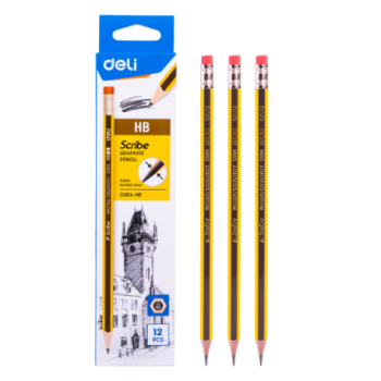 CRAYON À PAPIER GRAPHITE YELLOW | GRAPHITE PENCIL DEC004HB