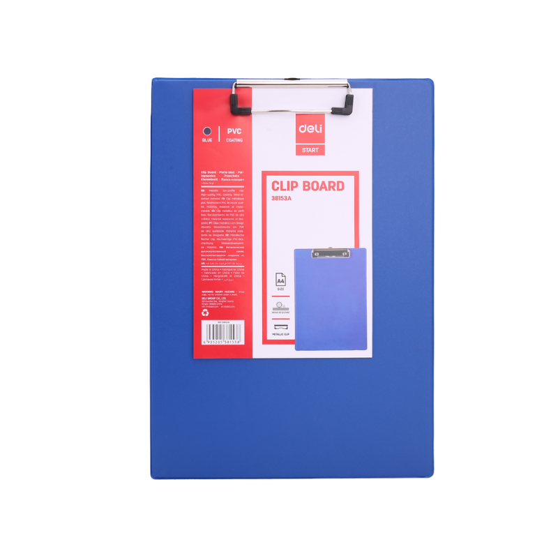 PORTE-BLOC A4 BLUE | CLIP BOARD DE38153A