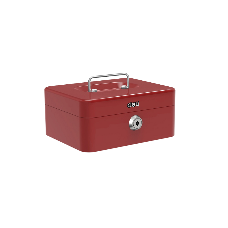 COFFRET ROUGE 9*20*16CM | BOÎTE À BIJOUX | CASHBOX RED DET501