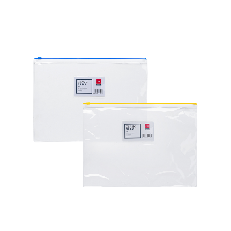 SAC À ZIP A4 ASST | ZIP BAG DE5526