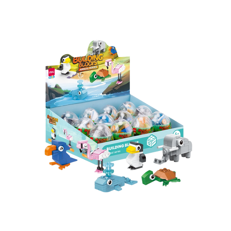 BLOCS DE CONSTRUCTION 12 MODELS |JOUET POUR ENFANT | BUILDING BLOCKS DEH741