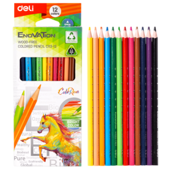 CRAYON DE COULEUR 12 CLRS | COLORED PENCIL DEC113-12