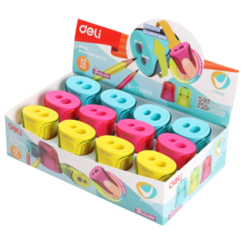 TAILLE-CRAYON DOUBLE | PENCIL SHARPENER DEH558