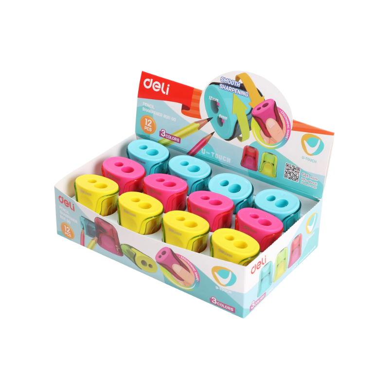 TAILLE-CRAYON DOUBLE | PENCIL SHARPENER DEH558