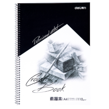 CARNET DE CROQUIS 40P A4 | DRAWING BOOK DE7698