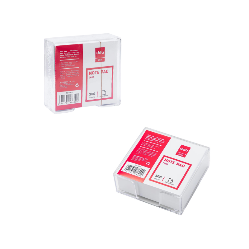 BLOC-NOTES 91*97*35MM | NOTEPAD DE7600
