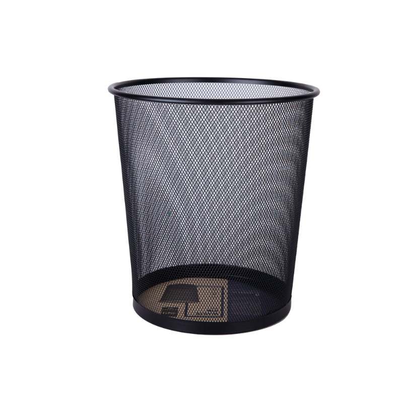 POUBELLE DE BUREAU NOIR | WASTE BIN DE9190