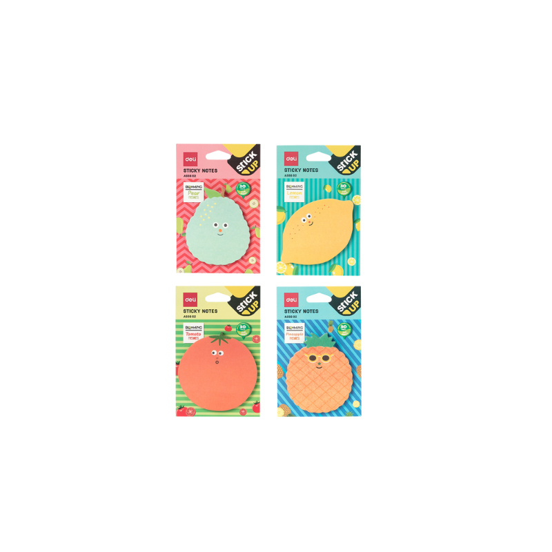 PAPILLONS ADHÉSIFS | POST-IT 76*76 20 FILLS AS | STICKY NOTES DEA03102