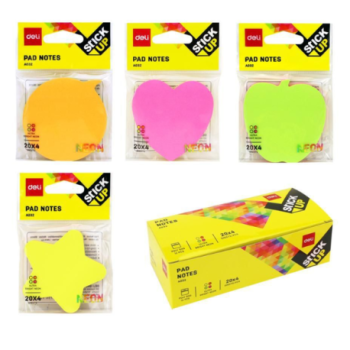 PAPILLONS ADHÉSIFS | POST-IT 76*76 30 FILLS AS | STICKY NOTES DEA55602