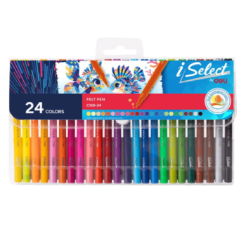FEUTRE 24CLRS | FELT PEN DEC169-24