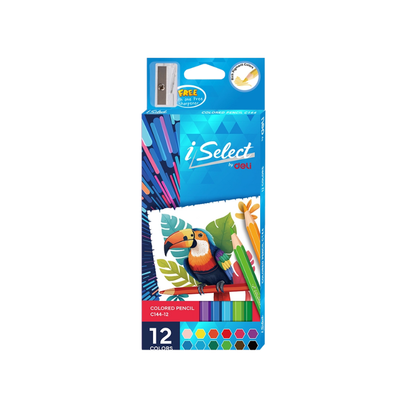 CRAYON DE COULEUR 12CLRS | COLORED PENCIL DEC144-12